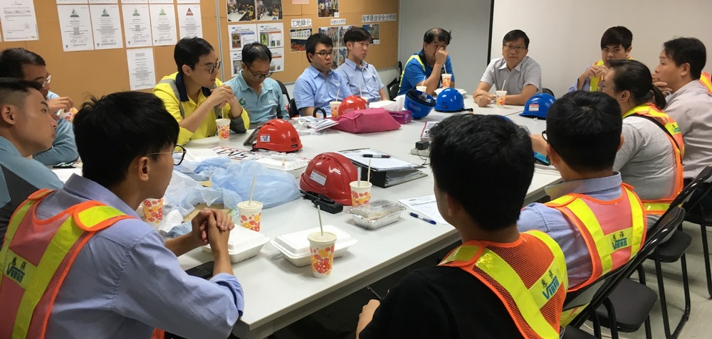 Senior management participated in lunch meeting with the site supervisors to enhance the two-way communication